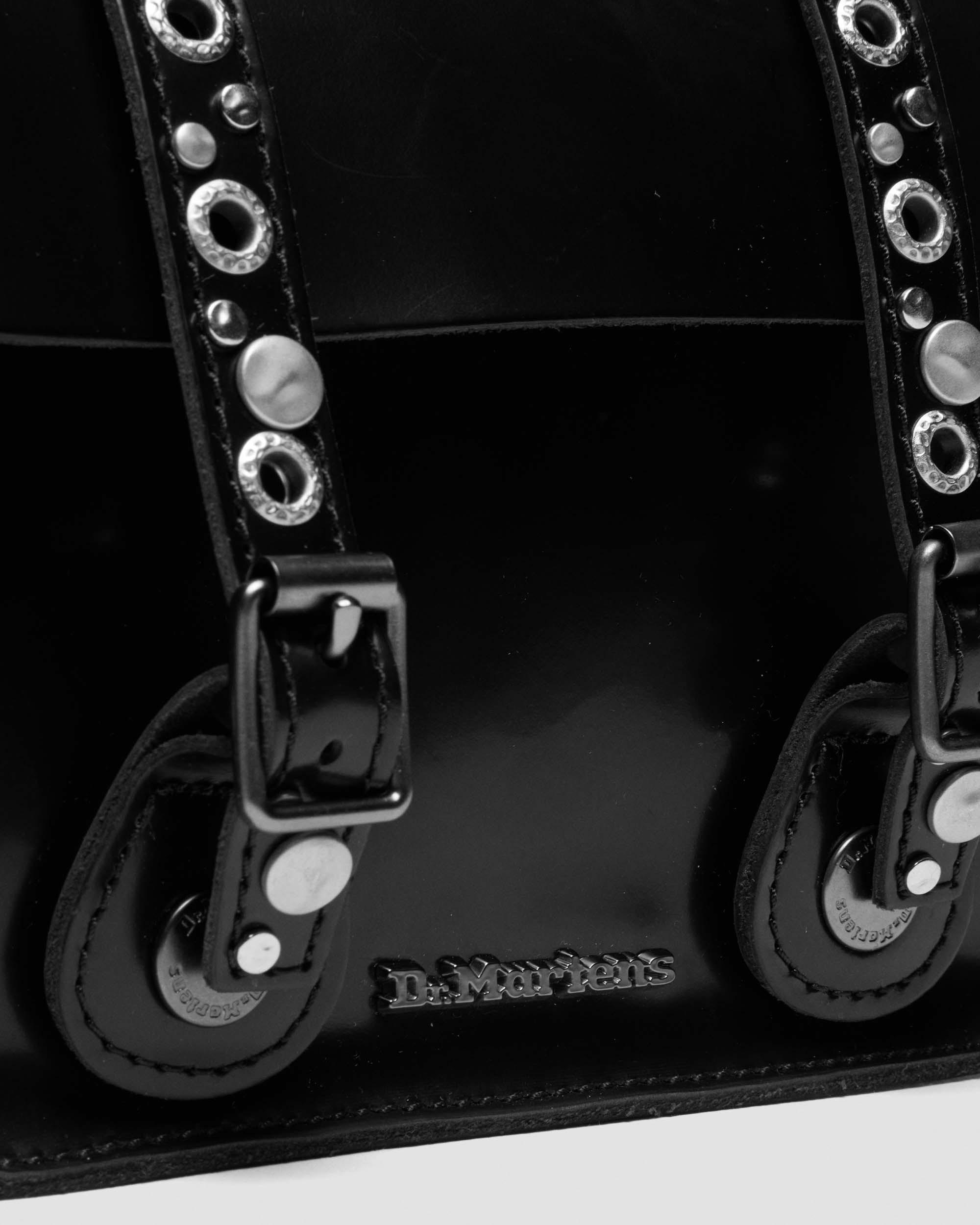 7" 鉚釘皮革側背包