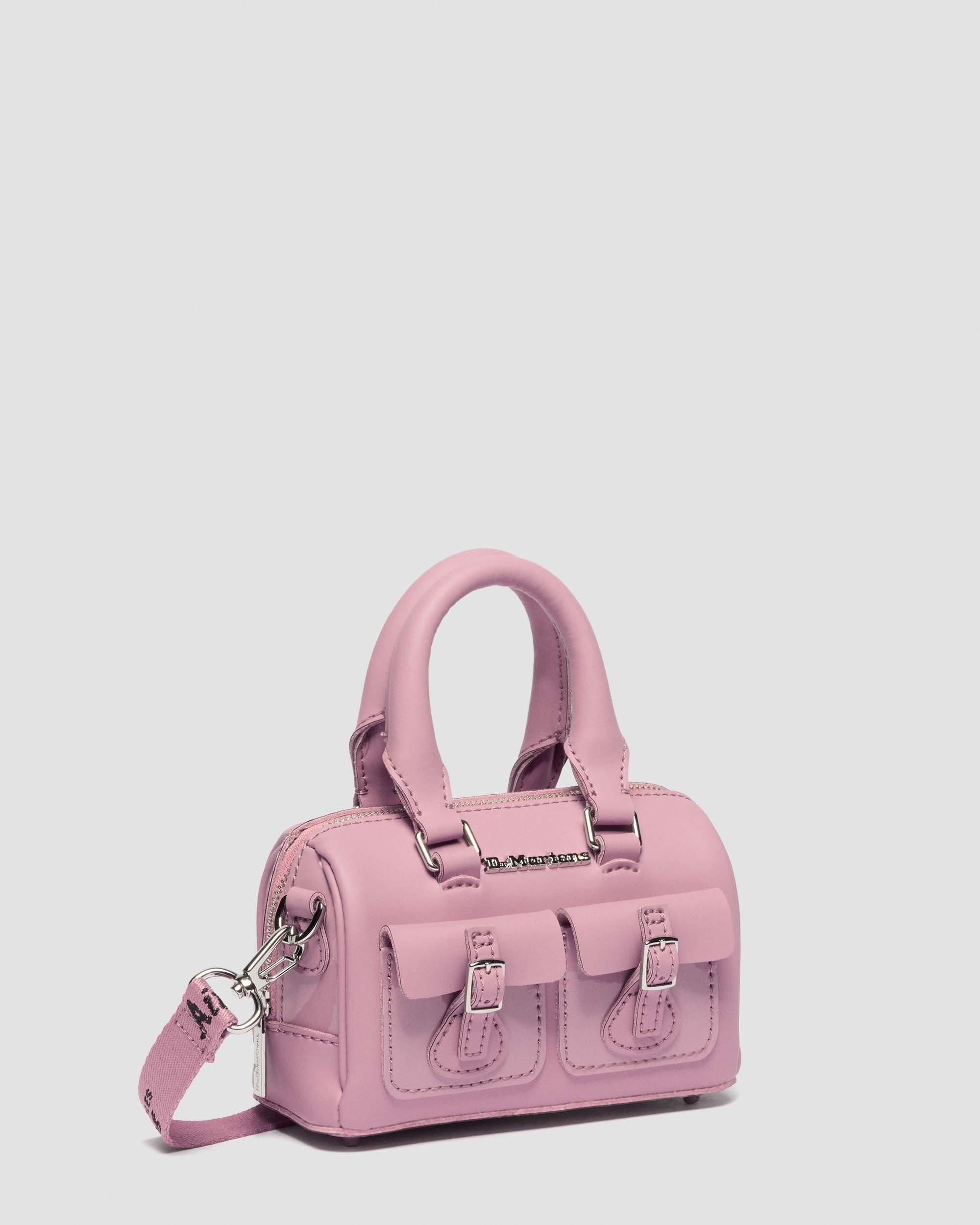 Mini Top Handle Patent Leather Bag