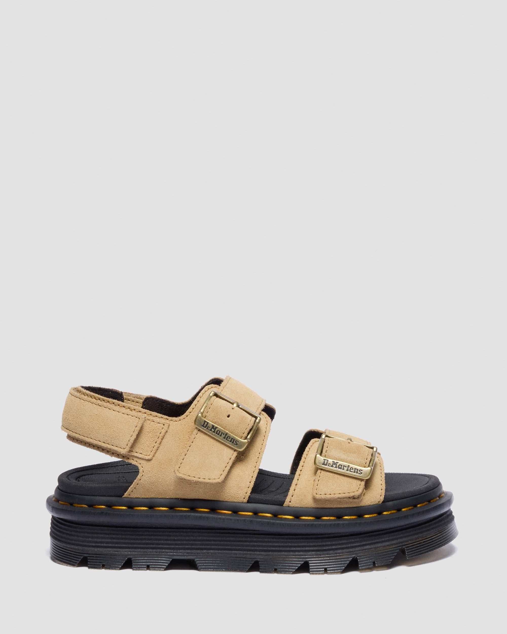 Zebzag Suede Platform Sandals