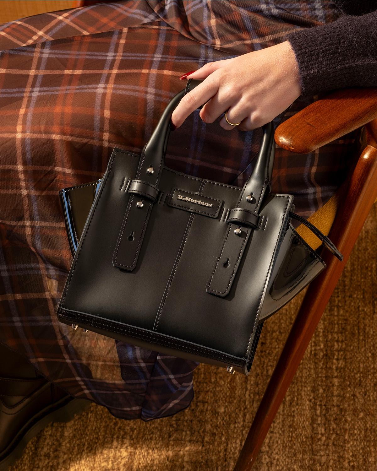 真皮小型托特包