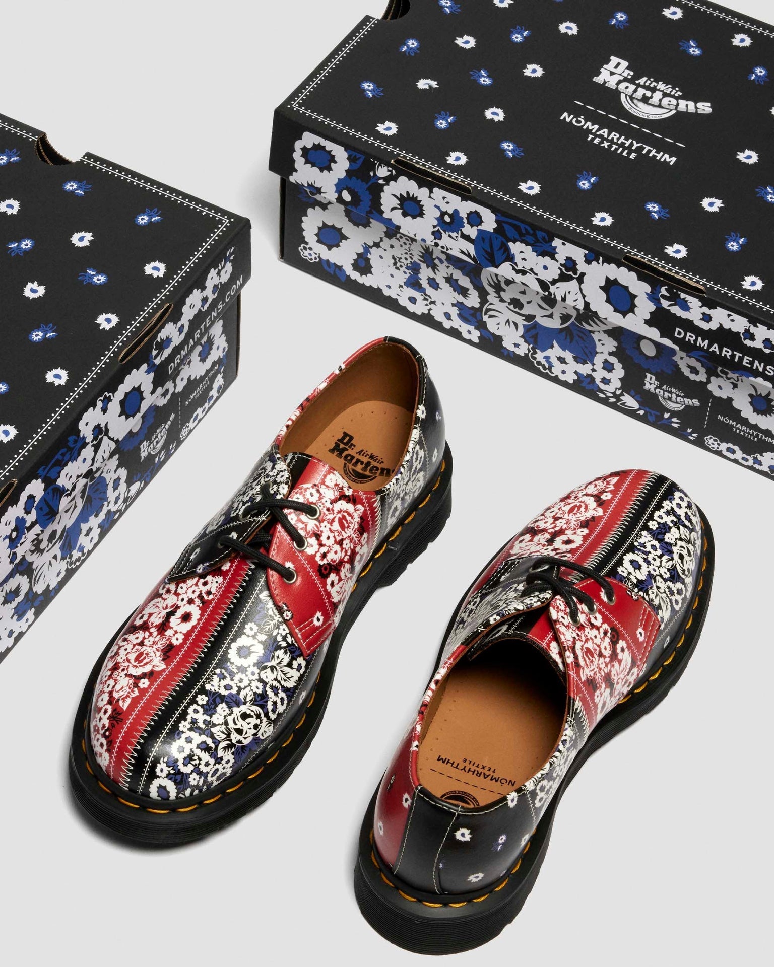 Nòmarhythm 1461 Genix Nappa Leather Oxford Shoes