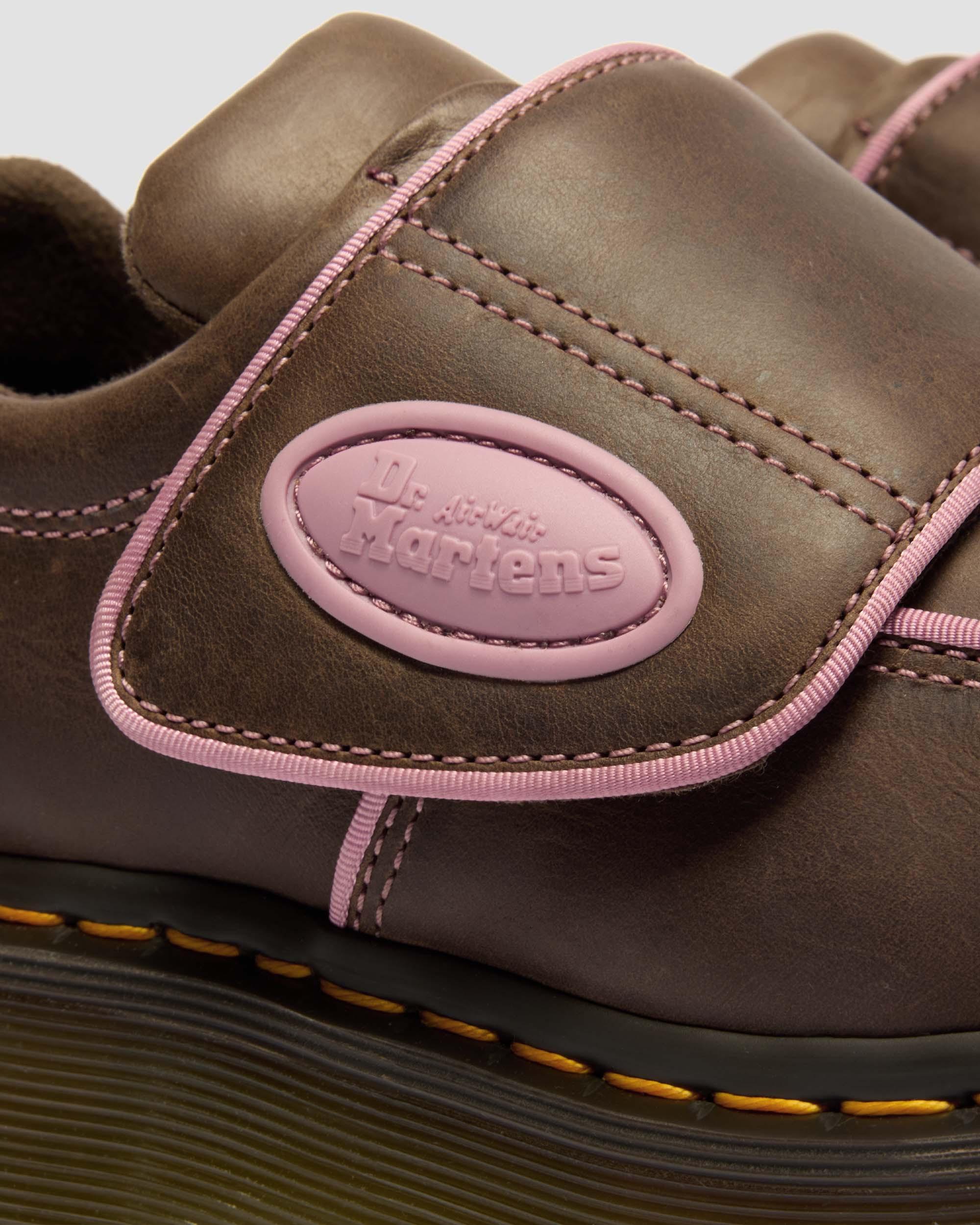 Buzz魔術貼帶扣Wyoming皮革鞋