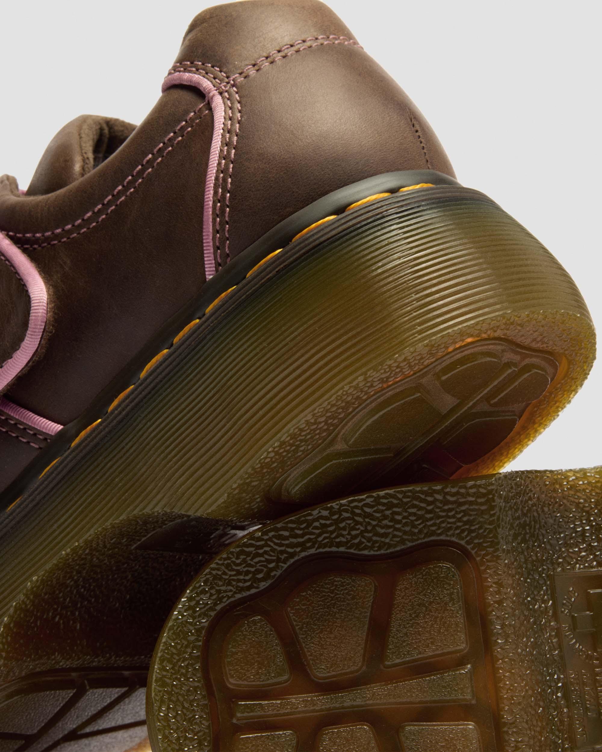 Buzz魔術貼帶扣Wyoming皮革鞋