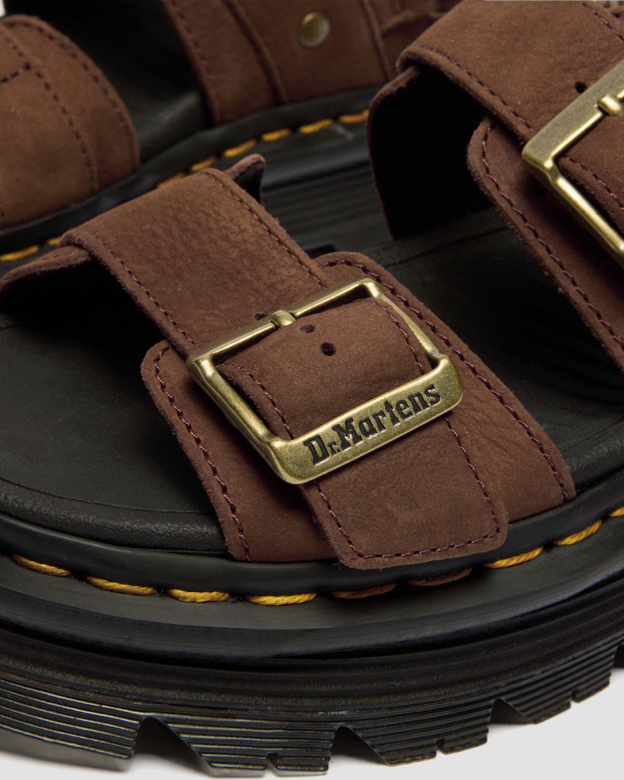 Zebzag Nubuck Platform Sandals