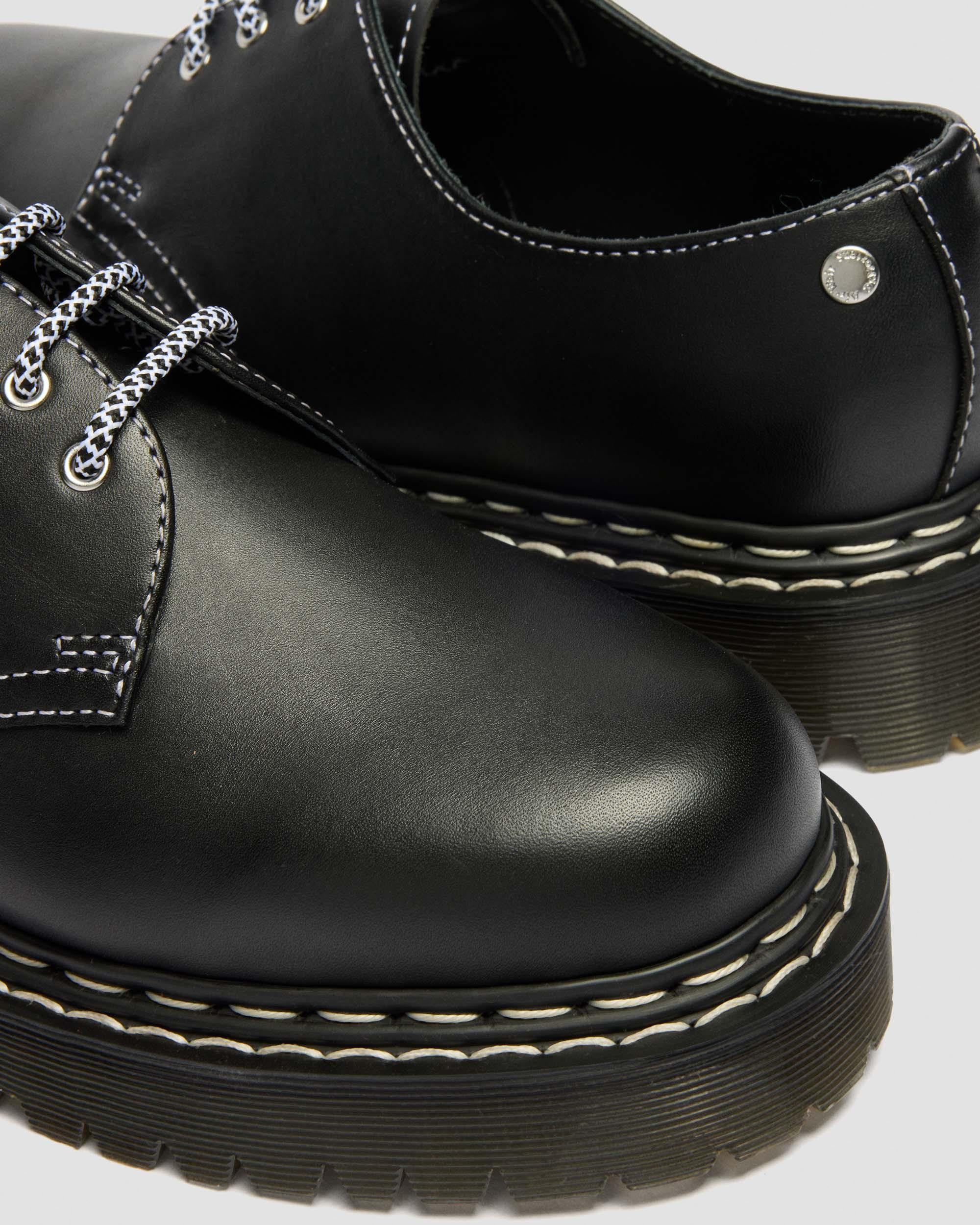 1461 Bex雙針縫線厚底皮革牛津鞋