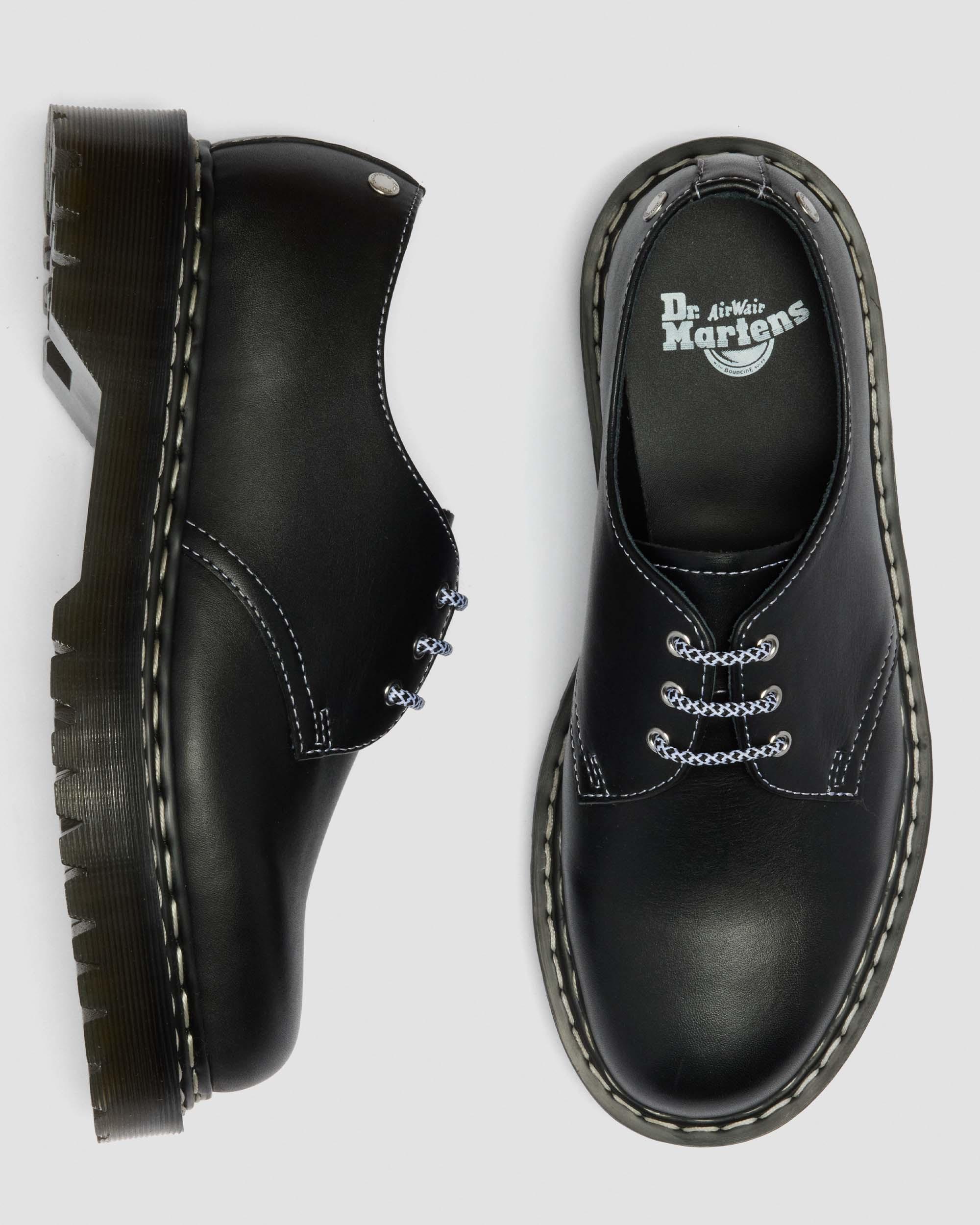 1461 Bex雙針縫線厚底皮革牛津鞋