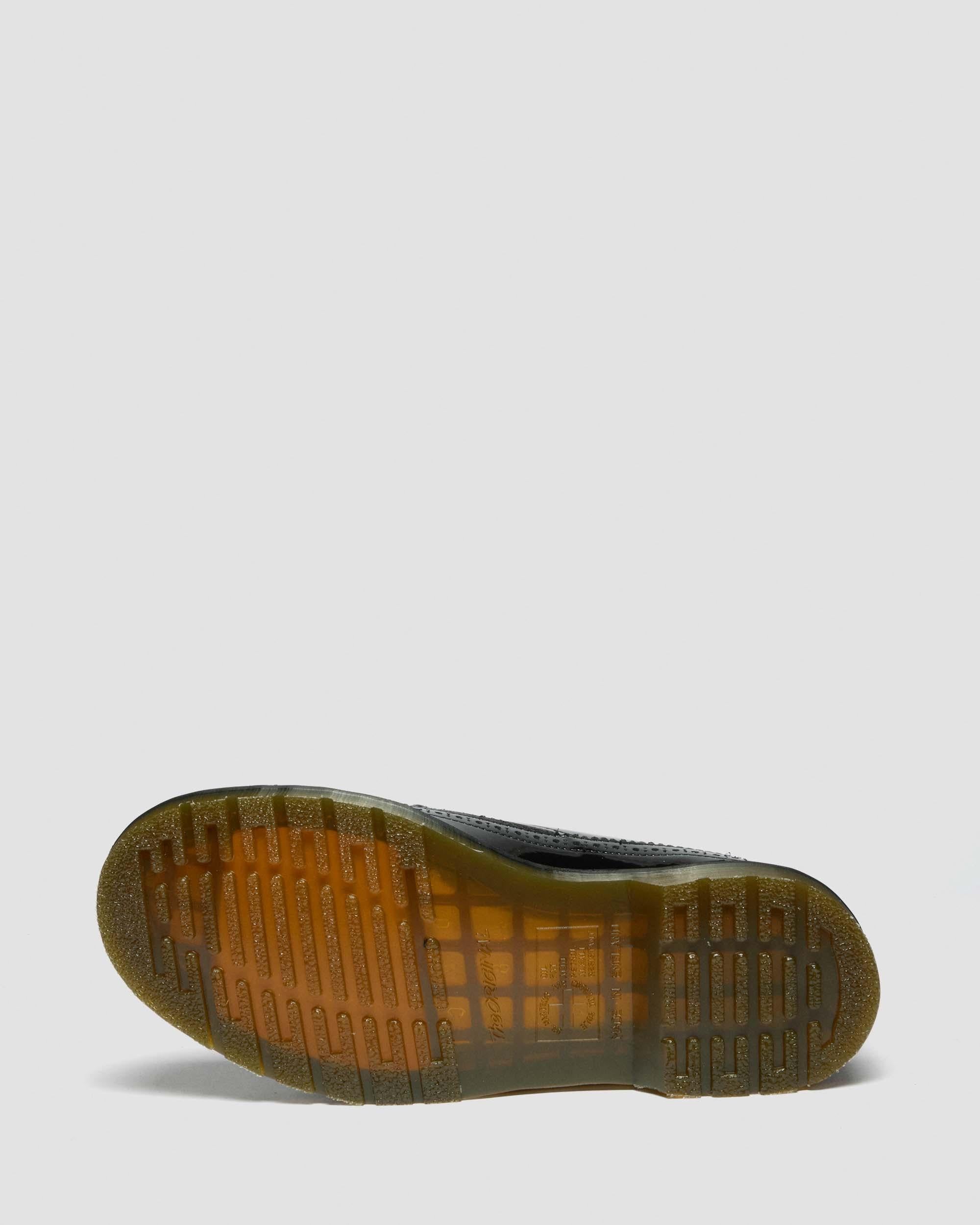 Dr. Martens X Fragment Hollingborn Brogue Patent Leather Oxford Shoes