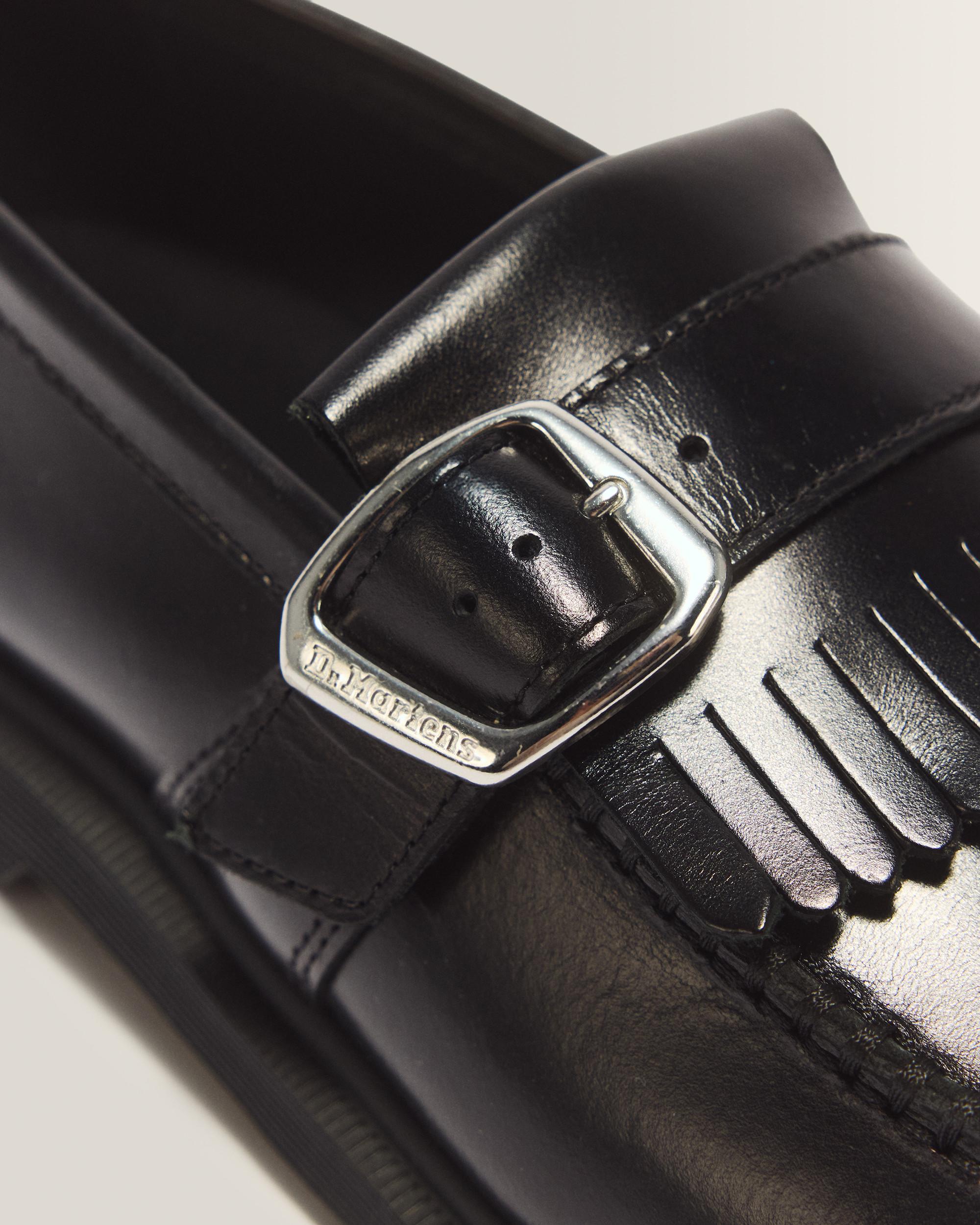 Adrian Buckle Analine Leather Loafer