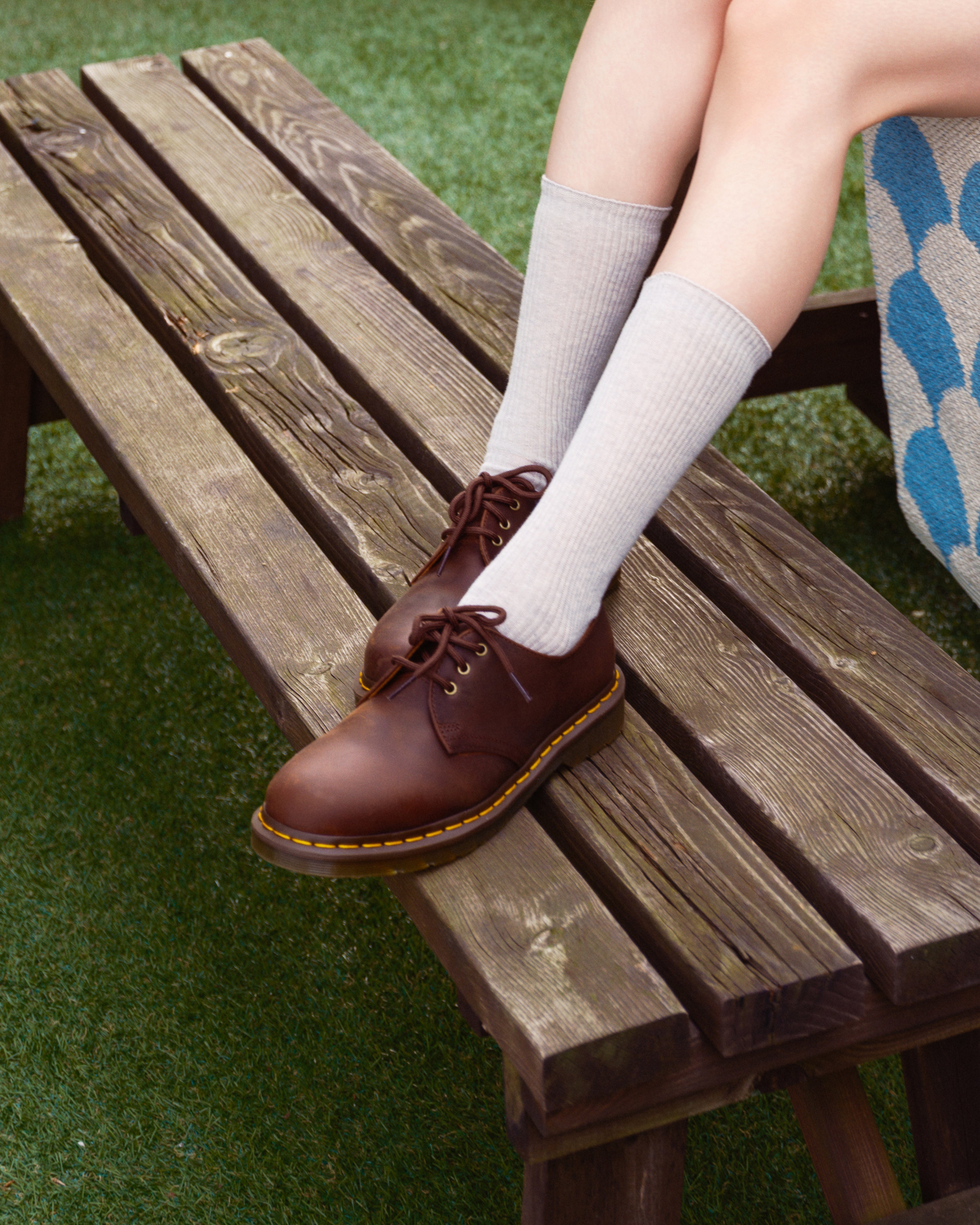 1461 Crazy Horse Leather Oxford Shoes